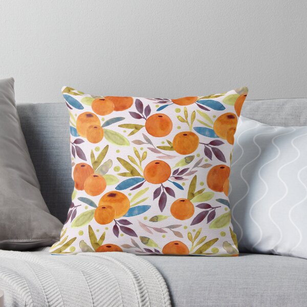 Jardin d'été Throw Pillow