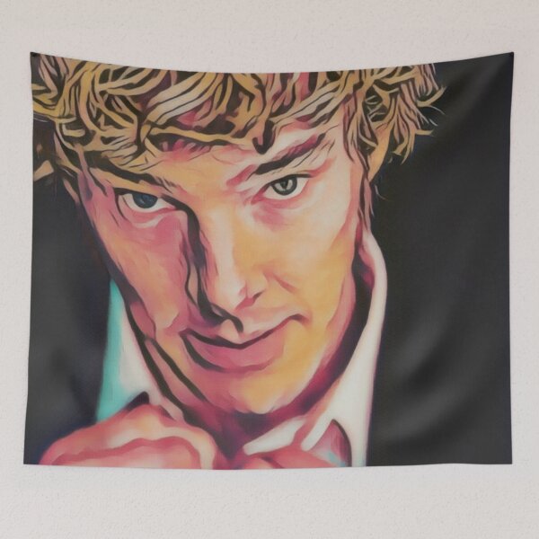 Item preview, Digital Art of Benedict Cumberbatch designed and sold by AJDrinko.