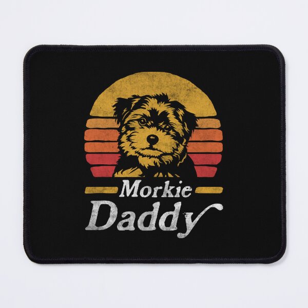 Item preview, Retro Vintage Morkie Daddy designed and sold by More Cute Dogs.
