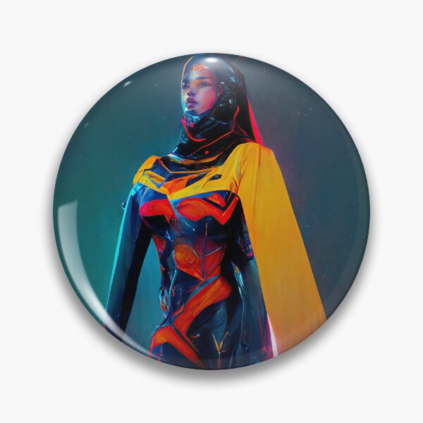 Item preview, future superheroine designed and sold by IA-Power.