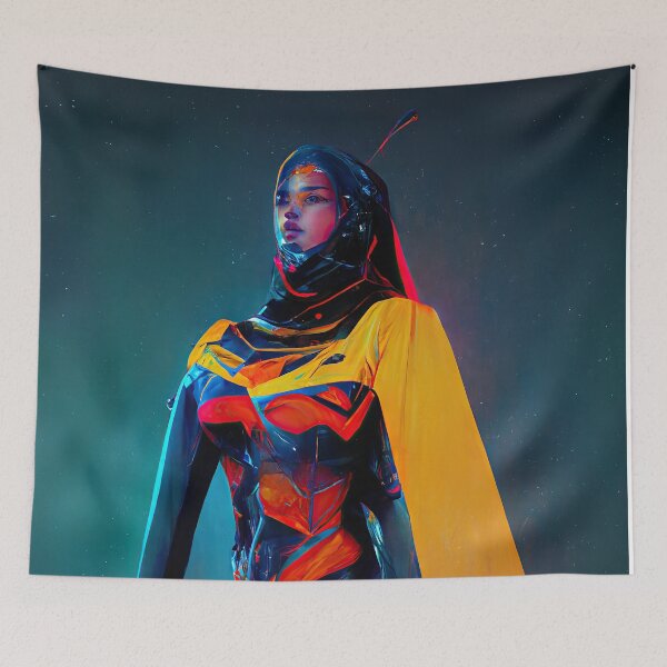 Item preview, future superheroine designed and sold by IA-Power.