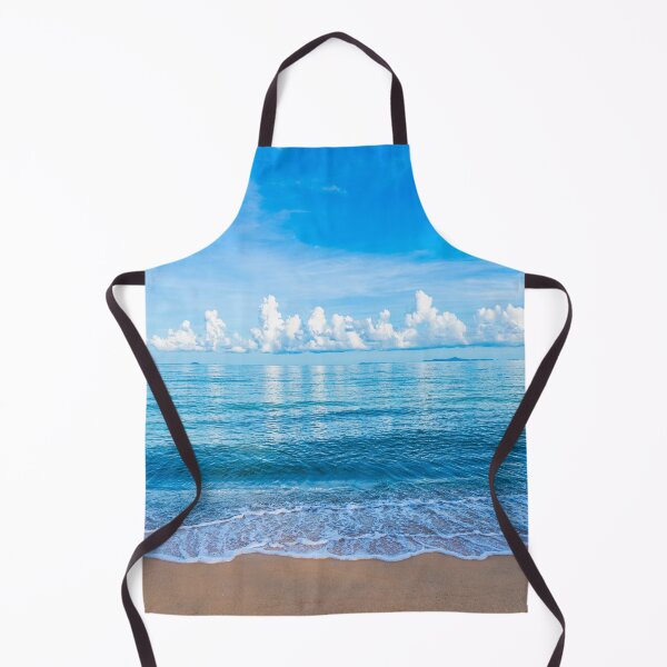 Item preview, Beautiful Tropical Beach Sea Ocean With White Cloud Blue Sky designed and sold by Uday24.