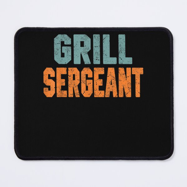 Item preview, Grill Sergeant Funny Grill Bbq Grilling Meat Dad Joke designed and sold by aumarian.