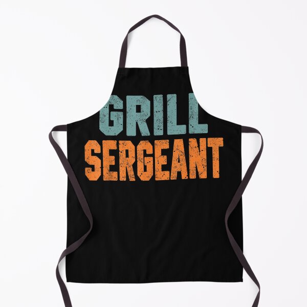Item preview, Grill Sergeant Funny Grill Bbq Grilling Meat Dad Joke designed and sold by aumarian.
