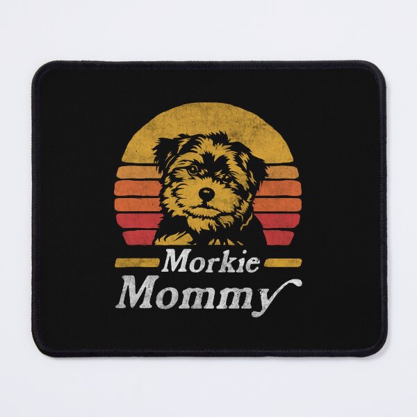 Item preview, Retro Vintage Morkie Mommy designed and sold by More Cute Dogs.