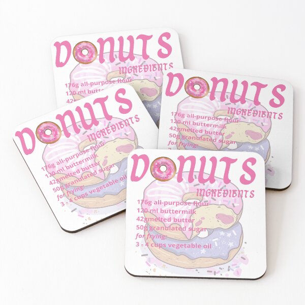 Item preview, Donuts Ingredients - Recipe designed and sold by chrysaioann.