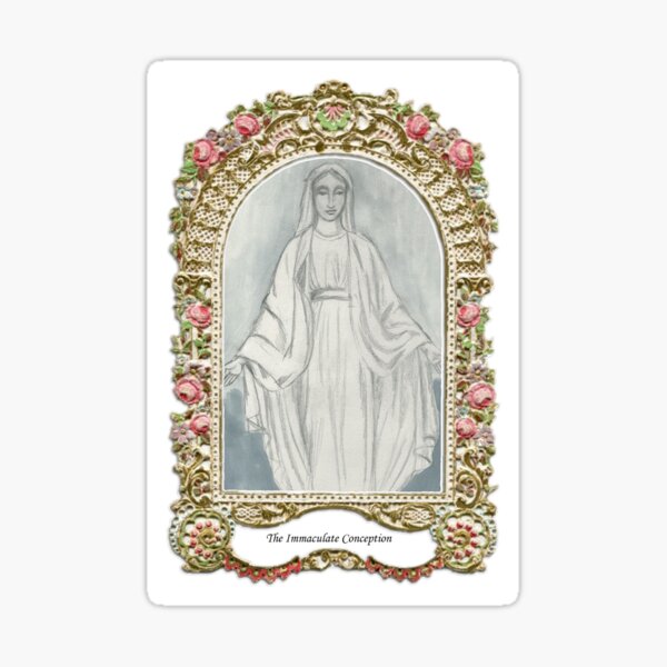 The Immaculate Conception Sticker