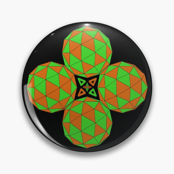 Item preview, Icosahedron Star (O&G) designed and sold by createVisions.