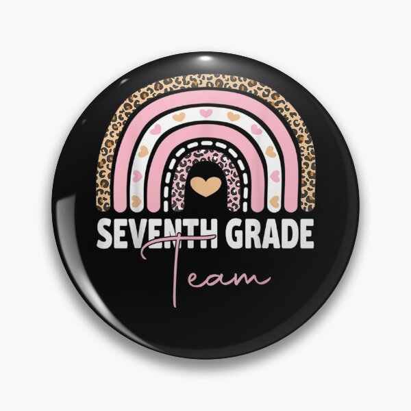 Item preview, 7th Grade Teacher Rainbow Back To School Hello Seventh Grade  designed and sold by aumarian.