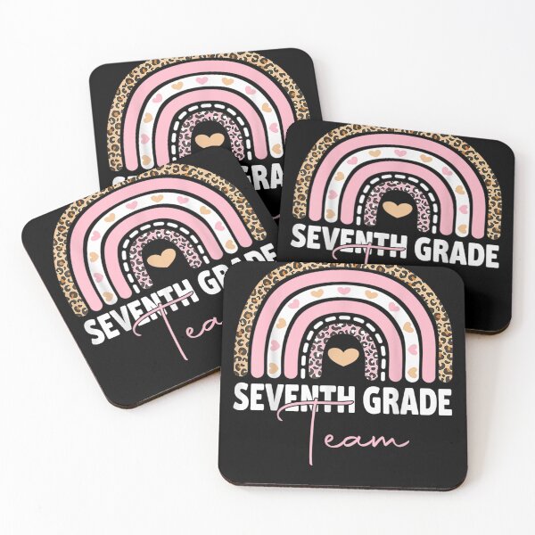 Item preview, 7th Grade Teacher Rainbow Back To School Hello Seventh Grade  designed and sold by aumarian.
