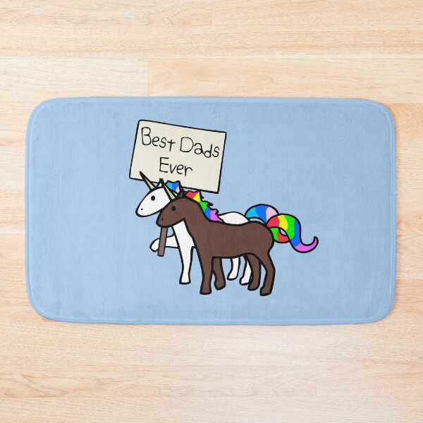 Item preview, Best Dads Ever Unicorns designed and sold by jezkemp.