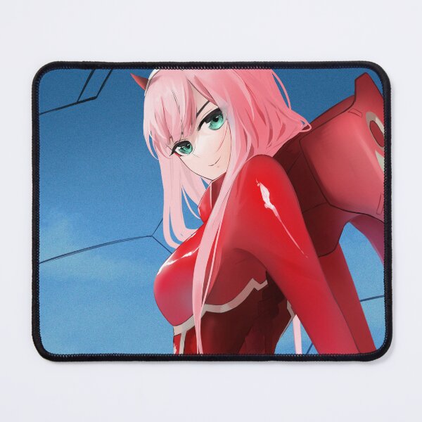 Item preview, Zero Two 02 Darling in the FranXX anime poster designed and sold by uve-v.