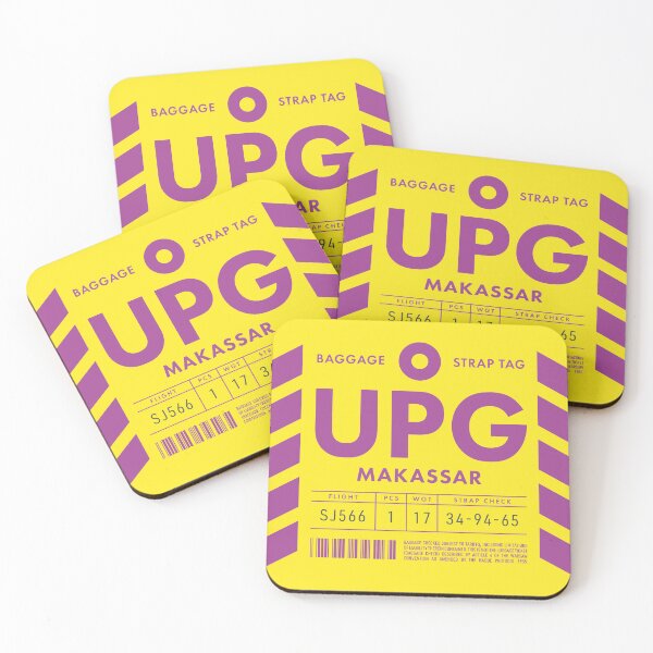 Item preview, Luggage Tag D - UPG Makassar Indonesia designed and sold by VoodooCircus.