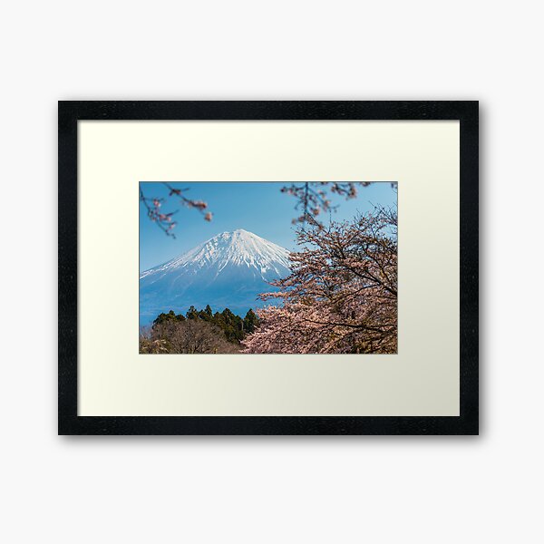 Mount Fuji Japan Framed Art Print