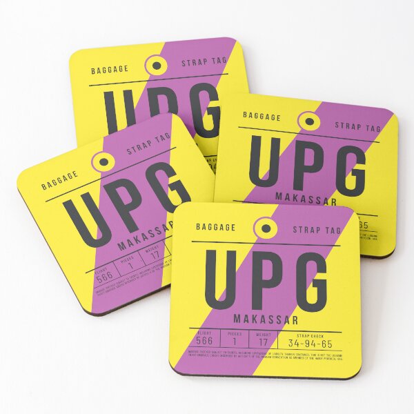 Item preview, Luggage Tag E - UPG Makassar Indonesia designed and sold by VoodooCircus.