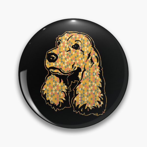 Item preview, Cocker Spaniel - Cocker Spaniel Geometric designed and sold by UnknownArtistt.