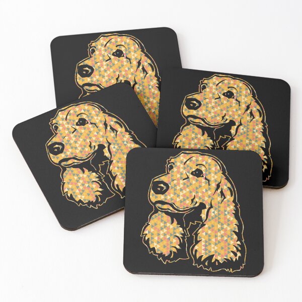 Item preview, Cocker Spaniel - Cocker Spaniel Geometric designed and sold by UnknownArtistt.