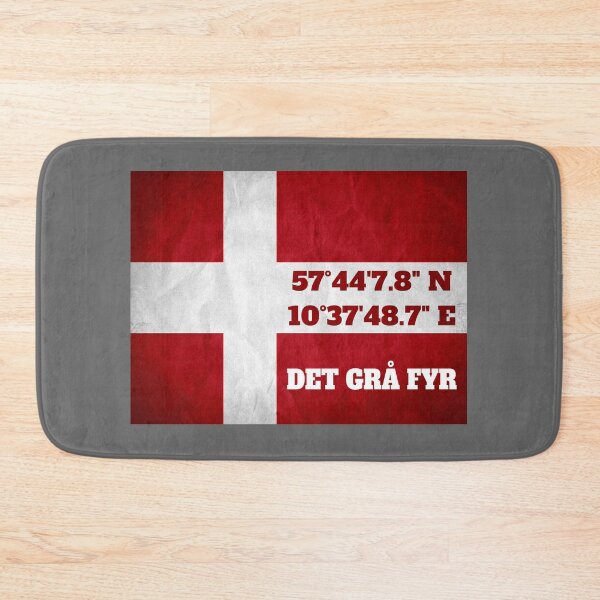 Item preview, Det Grå Fyr - coordinates - flag designed and sold by Nordic Waters Collection.