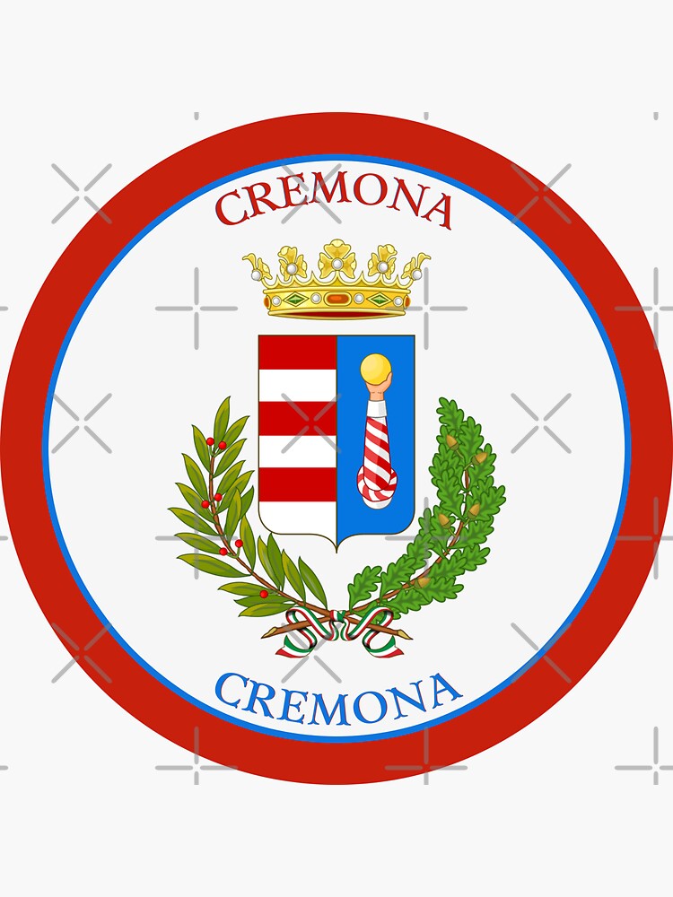 "City of Cremona" Sticker for Sale by FedSherDesign Redbubble