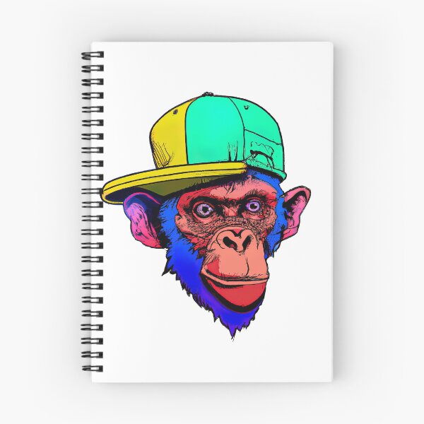 Item preview, Monkey with a cap designed and sold by binarty.