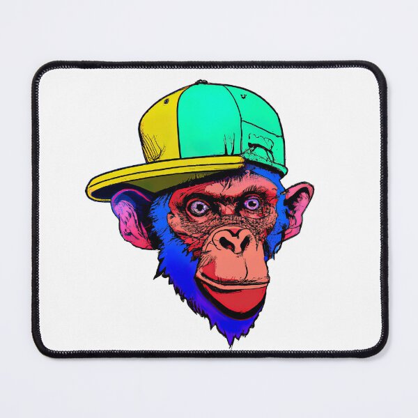 Item preview, Monkey with a cap designed and sold by binarty.