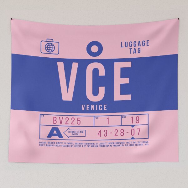 Item preview, Luggage Tag B - VCE Venice Italy designed and sold by VoodooCircus.