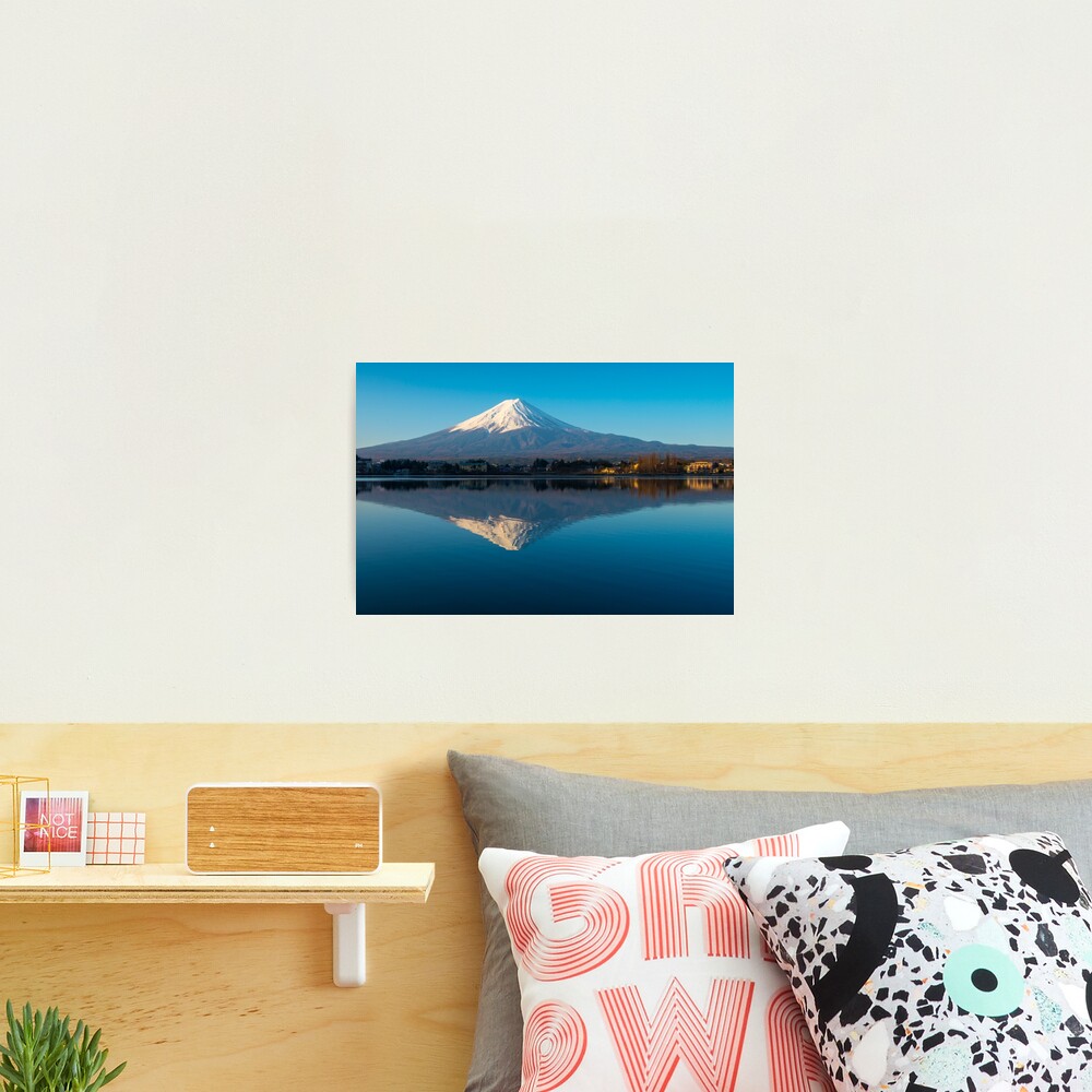 Mount Fuji Reflection Photographic Print