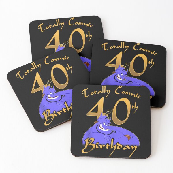 Item preview, Genie Totally Cosmic 40th Birthday designed and sold by DenisJoness.