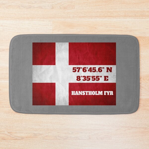 Item preview, Hanstholm Fyr - coordinates - flag designed and sold by Nordic Waters Collection.