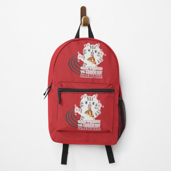 Item preview, Don't dare to touch my slice of pizza|Cat eating pizza| funny cat designed and sold by Everyday_wonder .