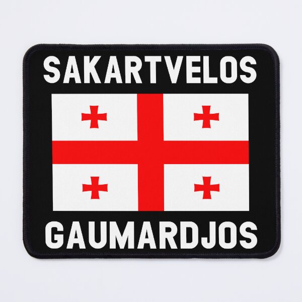 Item preview, Sakartvelos Gaumardjos Hello Georgia - Georgian Flag designed and sold by MagicBoutique.