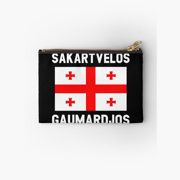 Item preview, Sakartvelos Gaumardjos Hello Georgia - Georgian Flag designed and sold by MagicBoutique.