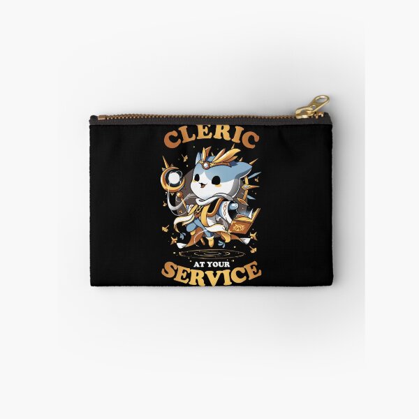 Item preview, Cleric's Call - Cute Cat Gamer designed and sold by Snouleaf.