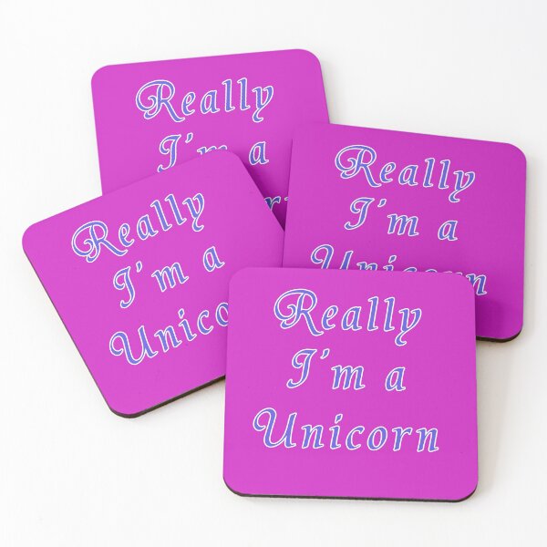 Item preview, Really I'm A Unicorn - Fantasy T-Shirt Top designed and sold by deanworld.