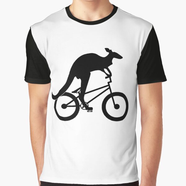 Kangaroo On Bike\