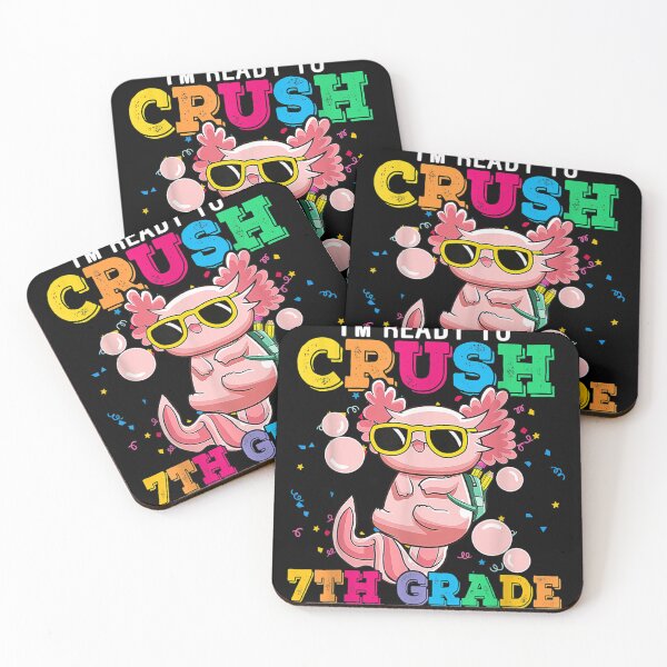 Item preview, Back To School I'm Ready To Crush 7th Grade Love Monster Tr  designed and sold by vergiebee.