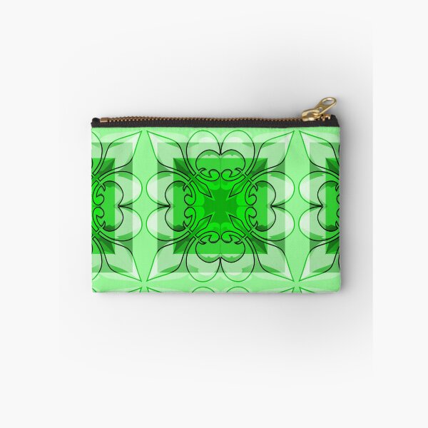 Item preview, Shamrock Green Square Flower designed and sold by OpenED360.
