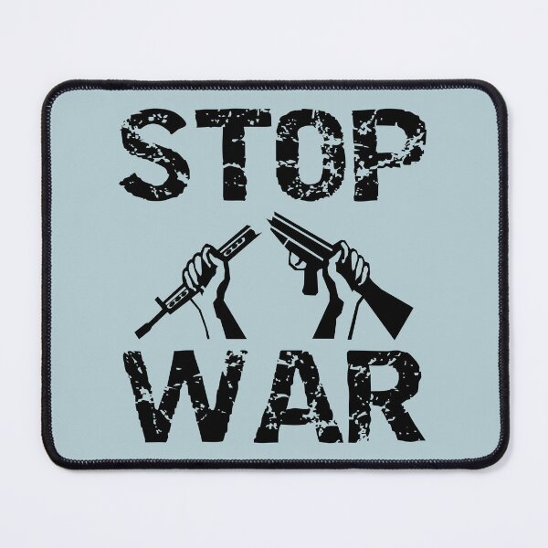 Item preview, Stop War Broken Gun - Black Design for Peace Loving People designed and sold by defytee.