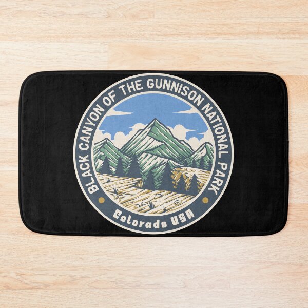 Item preview, Black Canyon Of The Gunnison National Park Vintage Mountains designed and sold by JordanHolmes.