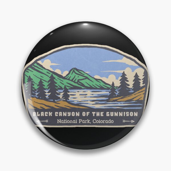 Item preview, Black Canyon Of The Gunnison Vintage Mountain Lake designed and sold by JordanHolmes.