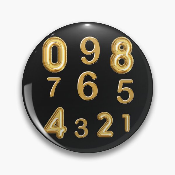 Item preview, Golden Numbers designed and sold by RonelM.