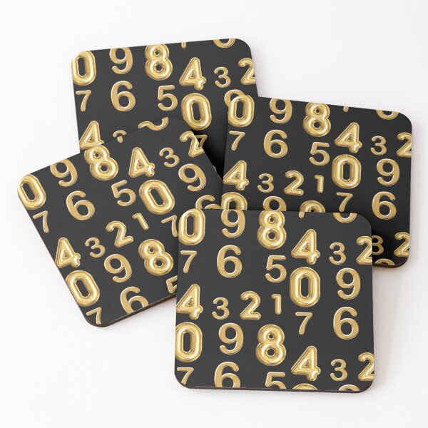 Item preview, Golden Numbers designed and sold by RonelM.