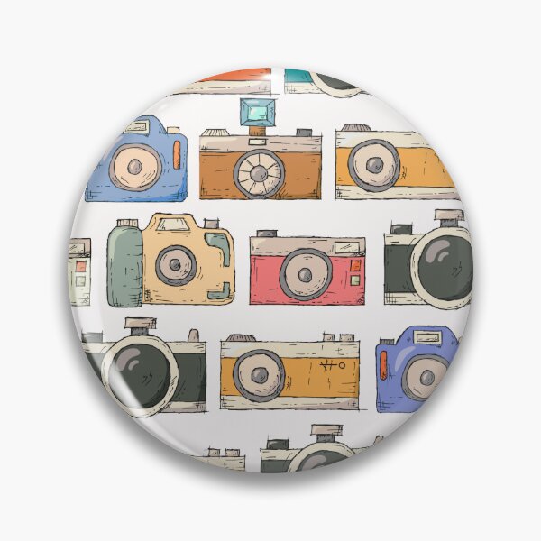 Item preview, Retro camera pattern  designed and sold by Ampampamp.