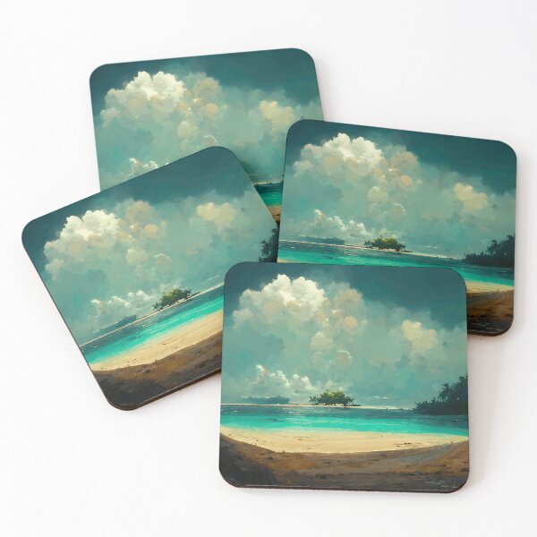 Item preview, Calm Beach At A Tropical Island designed and sold by john-ess.