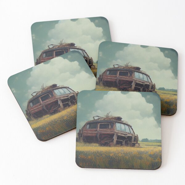 Item preview, Car Wreck on the Farm designed and sold by Creative Shed Designs.