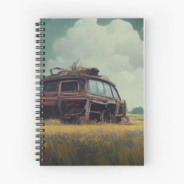 Item preview, Car Wreck on the Farm designed and sold by Creative Shed Designs.