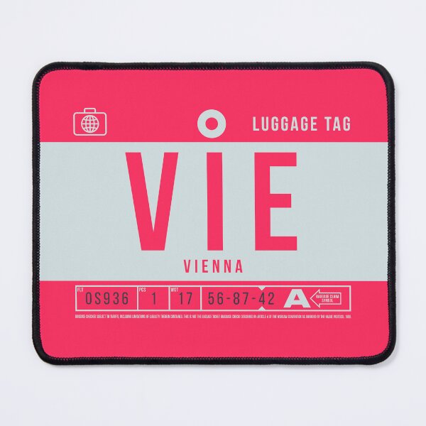 Item preview, Luggage Tag B - VIE Vienna Austria designed and sold by VoodooCircus.