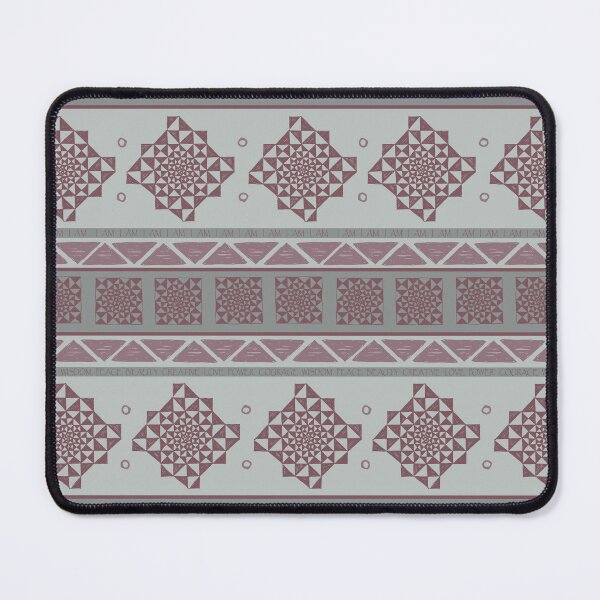 Item preview, Geometric with Inspirational Text in Earthy Colours designed and sold by halynadee.