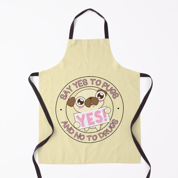 Item preview, Say Yes to Pugs and No to Drugs Pugs not Drugs PINK designed and sold by to-esu.