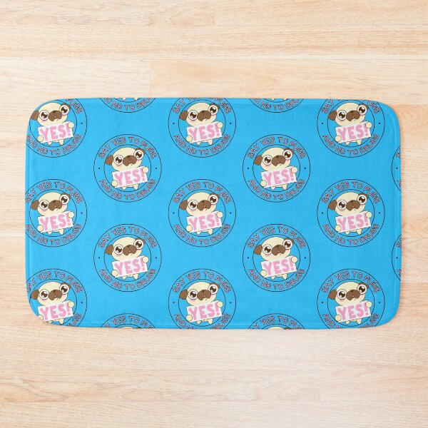 Item preview, Say Yes to Pugs and No to Drugs Pugs not Drugs PINK designed and sold by to-esu.